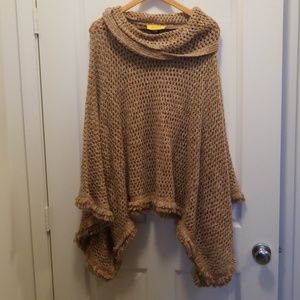 St. John Wool Poncho